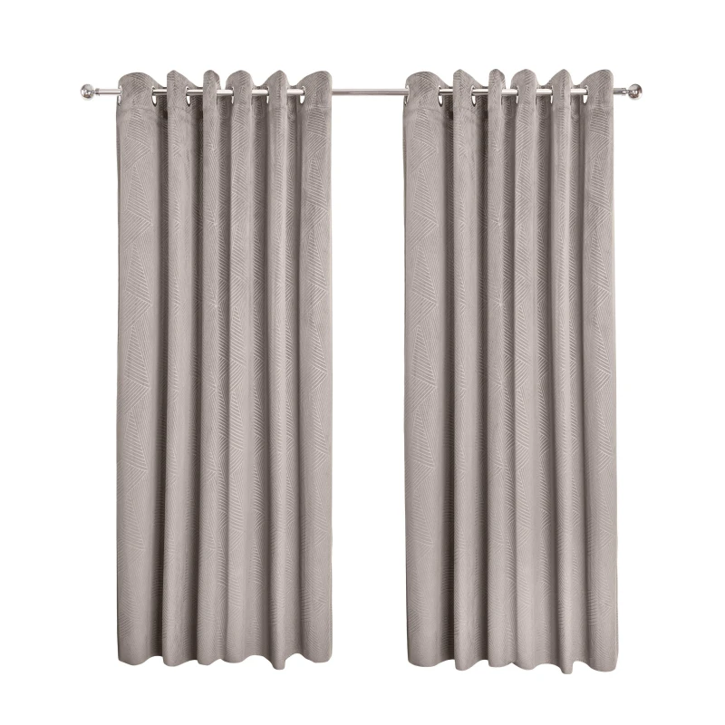 Image of Emma Barclay Midnight - Velvet Blackout Curtains Eyelet Blackout Curtains 66x54in Cream 39120990003