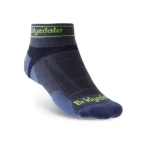 Image of Brigdedale TRAIL RUN Ultralight T2 Merino Sport Low Mens - X-Large Blue