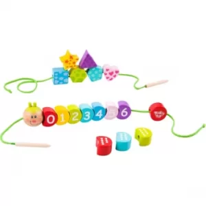 Image of Build Your own caterpillar Wooden Toy
