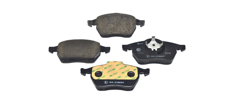 Image of HELLA Brake pad set HELLA 8DB 355 008-021