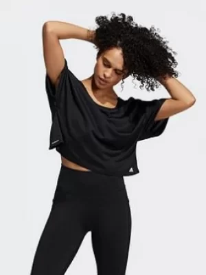 Image of adidas Primeblue T-Shirt, Black Size M Women