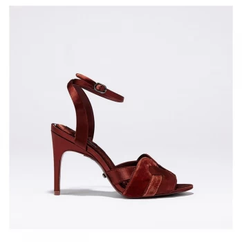 image of Reiss Amber Sandals - Chestnut Calf