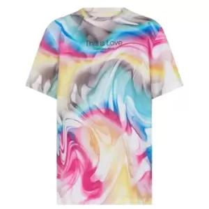 Image of Calvin Klein Jeans Pride All Over Print T-Shirt - Multi