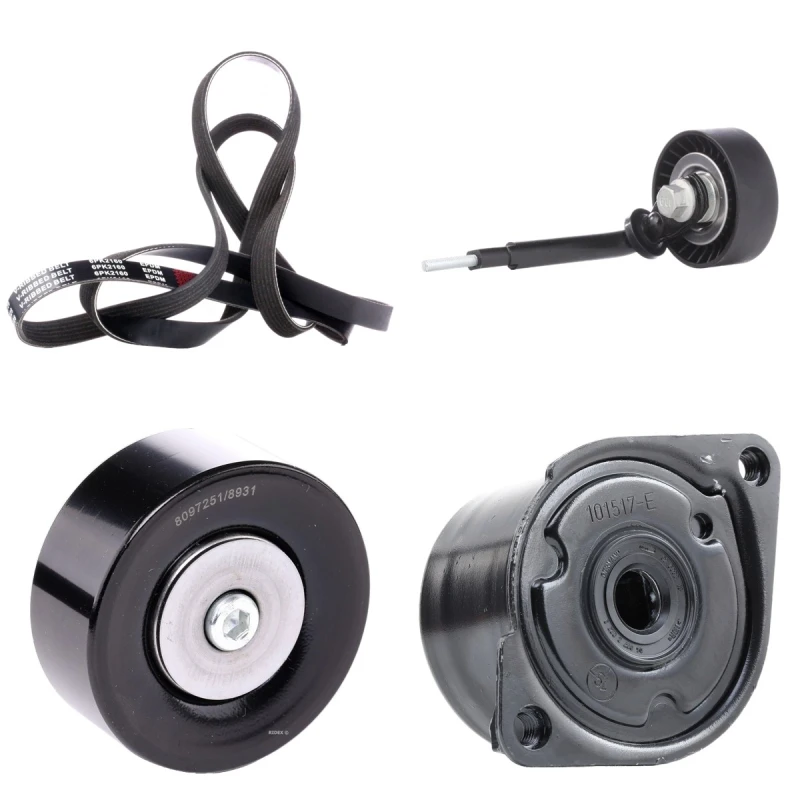 Image of RIDEX 542R1196 V-ribbed belt set V-Ribbed Belt Set (542)