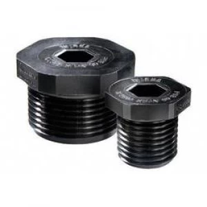 Image of Wiska 10065301 EX EVSG 16 Locking Screw ATEX Black RAL 9005 M16