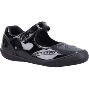 Image of Hush Puppies Girls Rina Patent Junior Leather School Shoes UK Size 1 (EU 33)