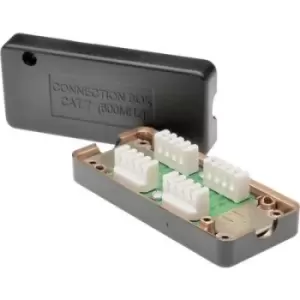 Image of Digitus Networks Adapter CAT 3, CAT 4, CAT 5, CAT 5e, CAT 6, CAT 6A, CAT 6a (CAT 7 cable) , CAT 7 [1x LSA, Cut & Clip - 1x LSA, Cut & Clip] Black