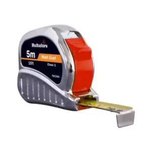 Image of Hultafors TM5ME Chrome Tri-Matic Pocket Tape 5m/16ft (Width 19mm)