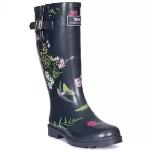 image of Trespass Womens/Ladies Elena Wellington Boots (4 UK) (Humming Bird Print)