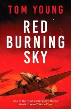Image of Red burning sky - Tom Young - Paperback - Used