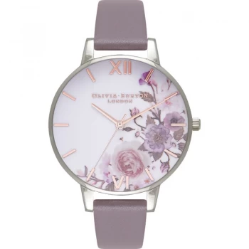 Image of Enchanted Garden London Grey & Silver Watch