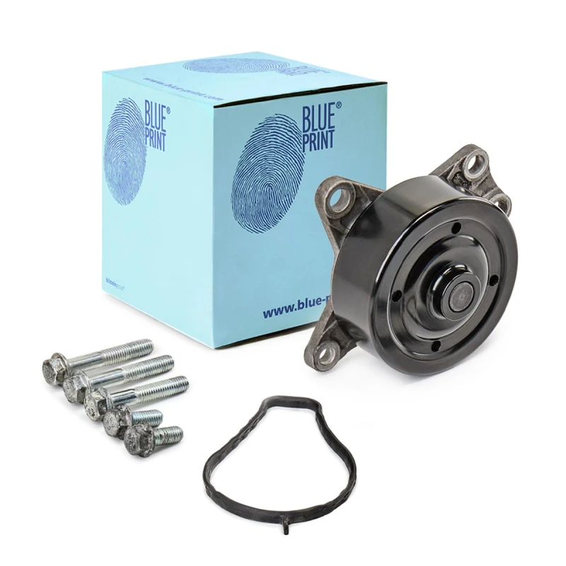 Image of Blue PRINT ADT391100 Water pump Cast Aluminium, with bolts/screws, with gasket/seal Cast Aluminium Water Pump (1260)