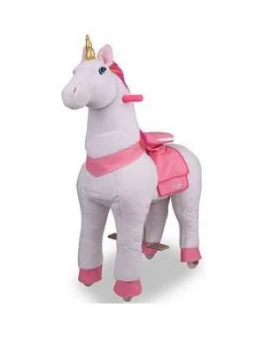 image of Ponyrider Ride On Unicorn Pony Ages 4+