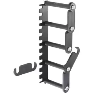 Image of Rittal 7111.224 19" Server rack cabinet cable duct 4 U Black