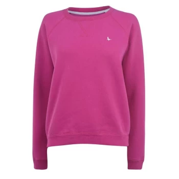 Image of Jack Wills Astbury Pheasant Logo Crew Neck Sweatshirt - Magenta