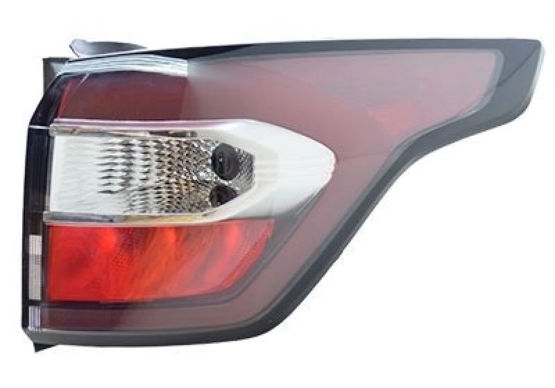 Image of VAN WEZEL 1907934V Rear light Outer section, with bulb holder, Right Combination Rearlight (391)