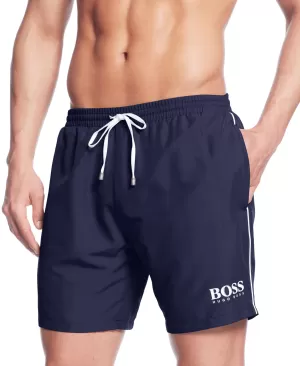 image of Hugo Boss Starfish Swim Shorts Navy Size L Men