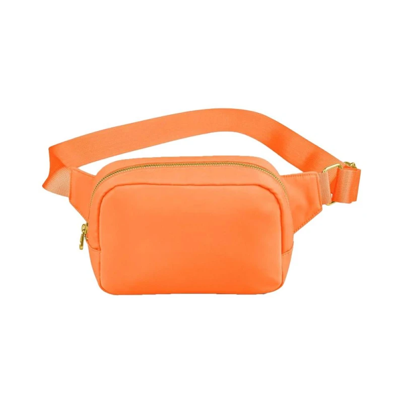 Image of Bagbase Mens Sundae Crossbody Bag in Orange Orange Male