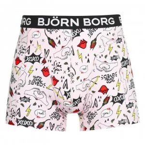 Image of Bjorn Borg Valentines Trunks - Blushing Bride