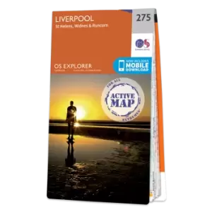 Image of Map of Liverpool St Helens, Widnes & Runcorn