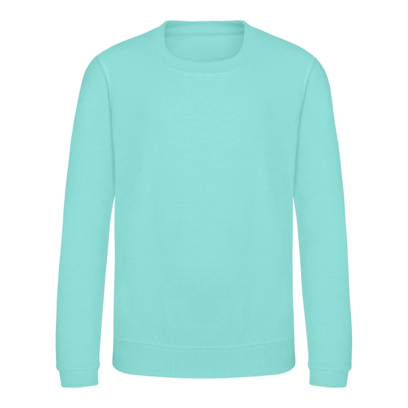 Image of Awdis Just Hoods boys's Children's sweatshirt in Green
