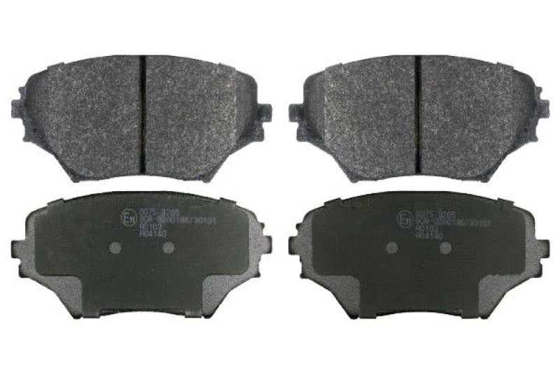 Image of SWAG 33 10 6578 Brake pad set Front Axle Brake Pad Set,disc brake (402)
