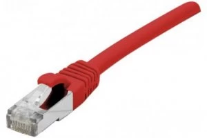 image of EXC RJ45 cat.6 F UTP LSZH snagless Red 0.5M