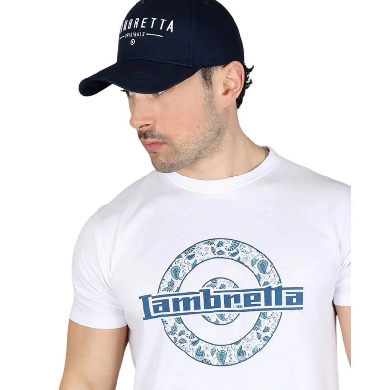 Image of Lambretta Mens Originals Baseball Cap in Navy Navy Male One Size