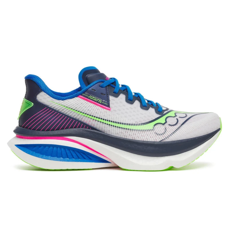 Image of Saucony Saucony Endorphin Azura Mens White/navy - White / 7.5 / Standard