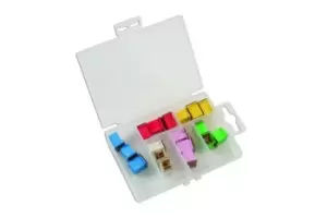Image of Connect 30721 Assorted J Type Low Profile Fuses - 18 Pieces