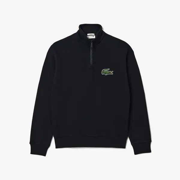 Image of Cotton Half Zip Sweatshirt