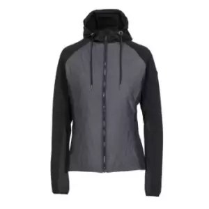 Image of Trespass Womens/Ladies Grace Sports Full Zip Hoodie (S) (Black)