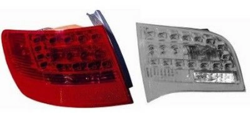 Image of VAN WEZEL 0319935 Rear light Outer section, without bulb holder, Left, LED Combination Rearlight (391)