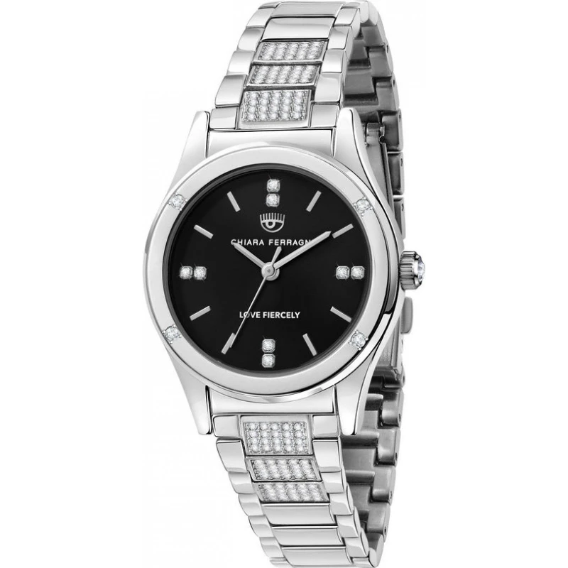 Image of Chiara Ferragni Womens R1953102507 32mm Quartz Watch in Silver Silver Female One Size