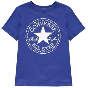 Converse Chuck Taylor Short Sleeve T Shirt - Blue