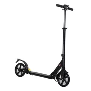 image of Homcom Ride on Foldable Kick Scooter, black