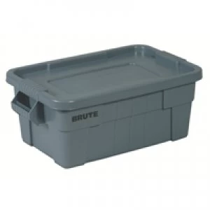 image of Slingsby Grey Brute Storage Tote 53L With Lid