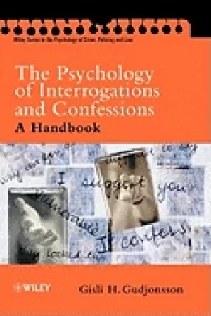 Image of psychology of interrogations and confessions a handbook