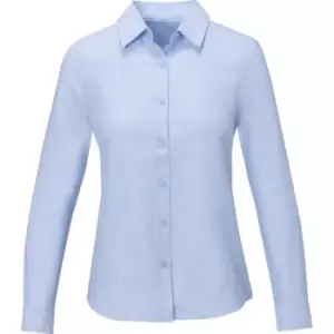 Elevate Womens/Ladies Pollux Shirt (XL) (Light Blue)