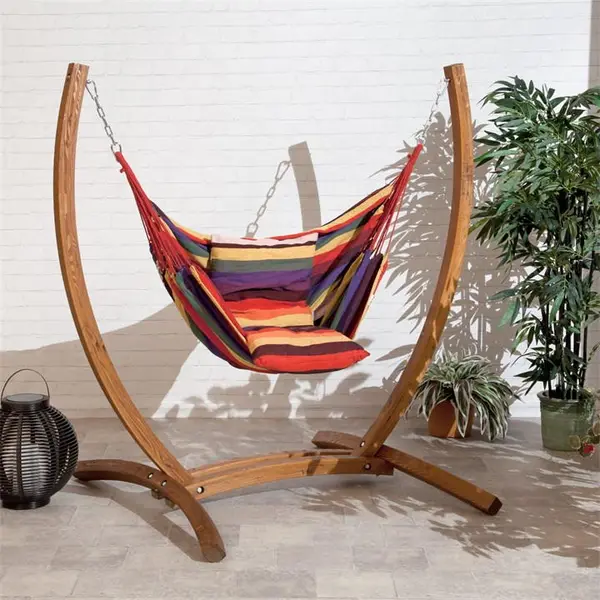 image of Suntime Patagonia Wooden Hammock Chair - Multi One Size