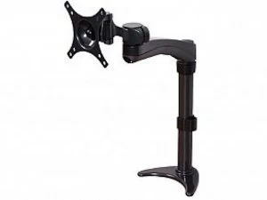 Image of Single Arm Flat Screen Desk Mount For Screens Up To 24" Max Weigh