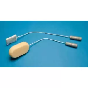 Image of Nrs Healthcare Long Handled Bathing Sponge - 15"