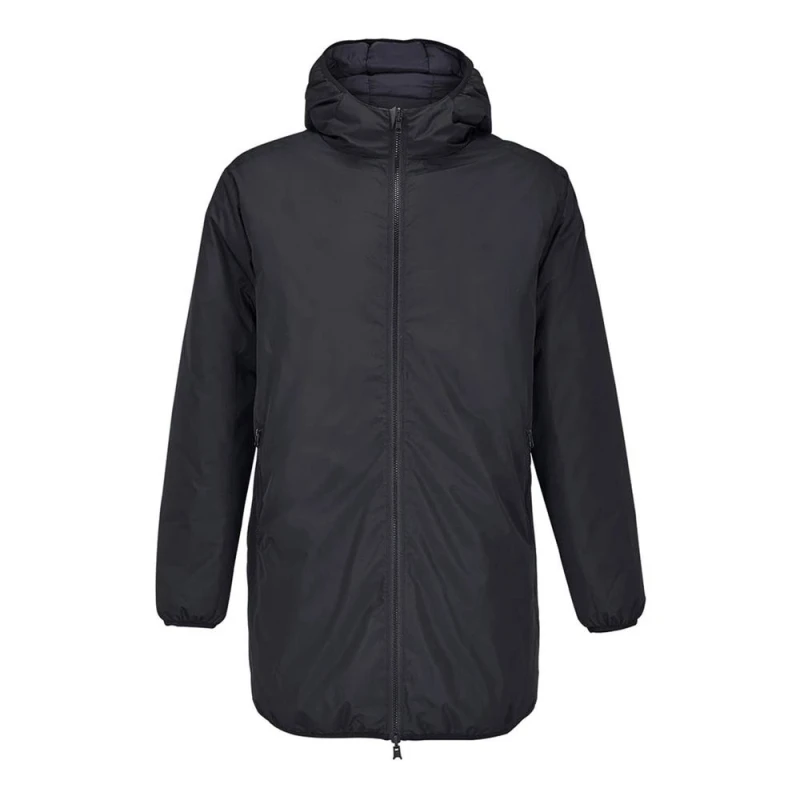 Image of SOL'S Mens Reversible Parka in Black Size: XS Black Male XS