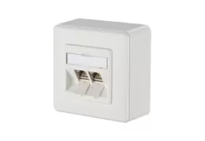 image of METZ CONNECT 1309120002-E socket-outlet RJ-45 White