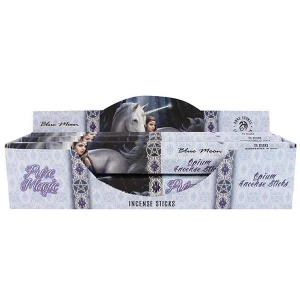 Image of Pack of 6 Blue Moon Incense Sticks by Anne Stokes