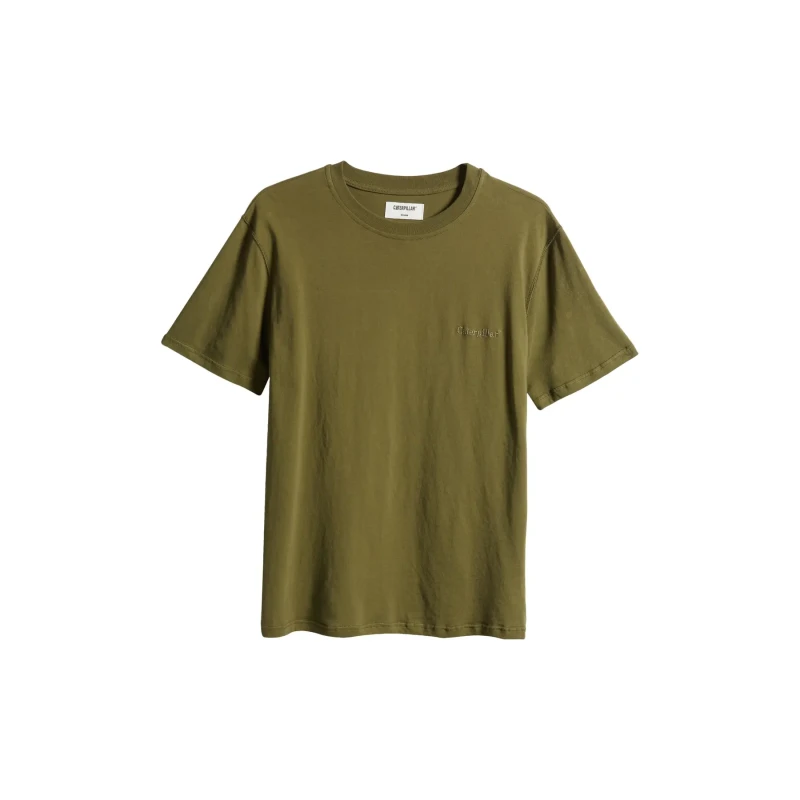 Image of Caterpillar T-Shirt embroidery Caterpillar Basic Vert Unisex M