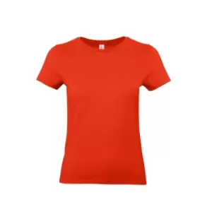 Image of B&C Womens/Ladies #E190 Tee (2XL) (Fire Red)