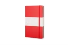 Image of Moleskine Pocket Plain Hardcover Notebook Red
