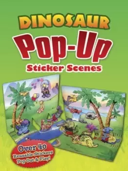 Image of Dinosaur PopUp Sticker Scenes by Christopher Santoro