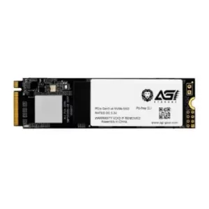 image of AGI 1TB AI198 M.2 NVMe SSD M.2 2280 PCIe3 Intel TLC NAND R/W 2103/1699 MB/s 214K/24K IOPS